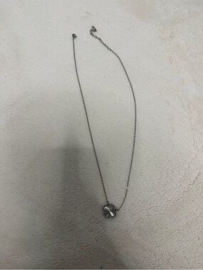 Classic Silver Four-Leaf Clover Pendant Necklace - Women Jewelry